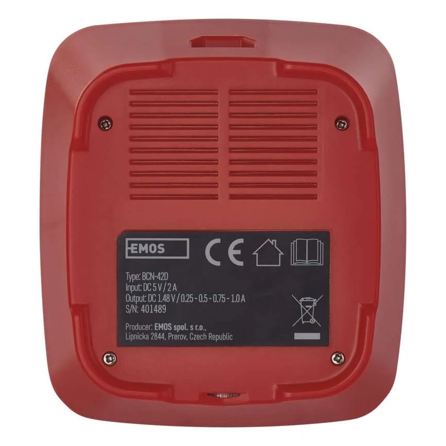 Batterij oplader met LCD scherm 4xAA/AAA 5V