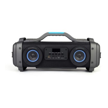 Enceinte avec deux caissons de basse et un equalizer 51W/Bluetooth/LED RGB