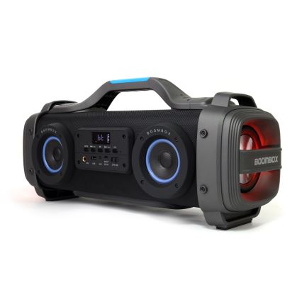 Enceinte avec deux caissons de basse et un equalizer 51W/Bluetooth/LED RGB