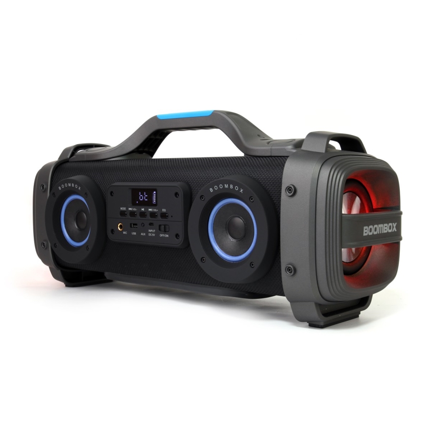 Enceinte avec deux caissons de basse et un equalizer 51W/Bluetooth/LED RGB