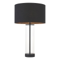Endon 100440 - Lampe de table dimmable LESSINA 1xE27/10W/230V noire