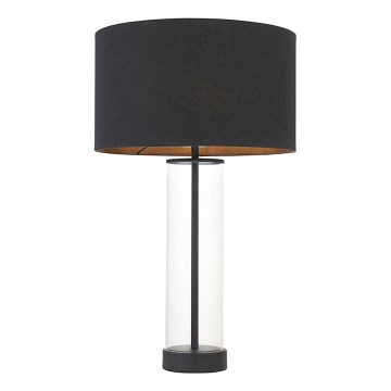 Endon 100440 - Lampe de table dimmable LESSINA 1xE27/10W/230V noire