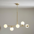 Endon 101347 - Hanglamp OTIS met stang 5xG9/3W/230V goud