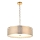 Endon 101569 - Suspension à chaîne CORDERO 3xE27/10W/230V dorée