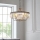 Endon 102505 - Lustre suspendu à chaîne 6 x E14, 6 W, 230 V, Ø 55 cm, laiton