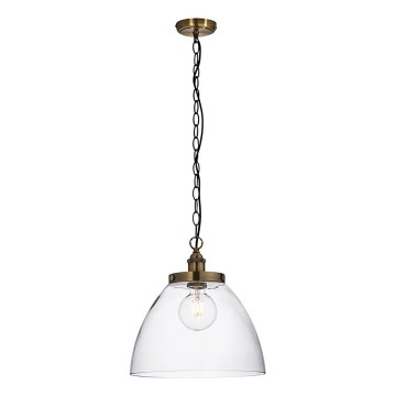 Endon 102926 - Suspension chaîne HANSEN 1xE27/10W/230V laiton