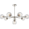 Endon 104051 - Kroonluchter met stang ALLEGRA 8xE14/7W/230V glanzend chroom