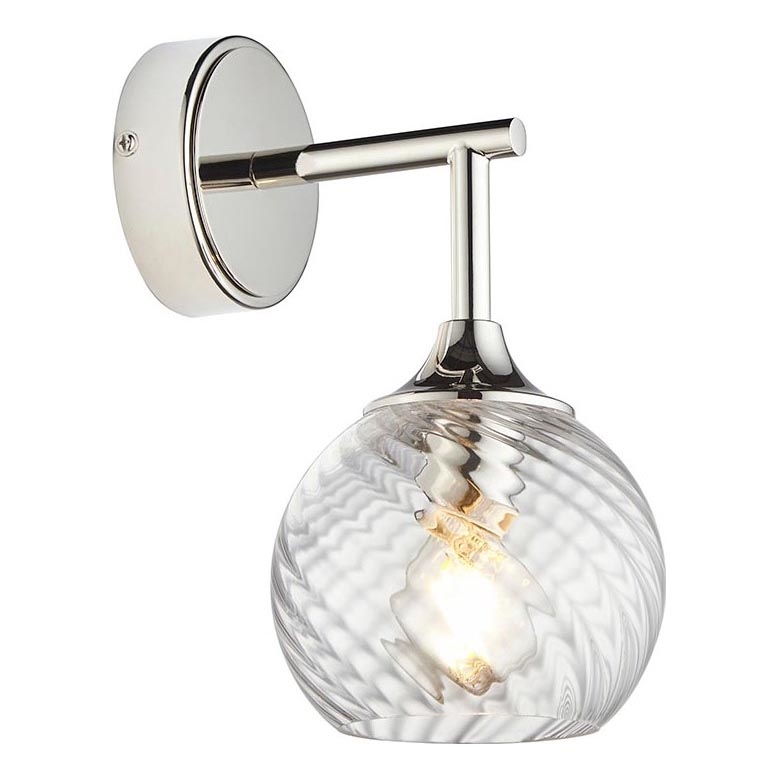 Endon 104052 - Muurlamp ALLEGRA 1xE14/7W/230V glanzend chroom