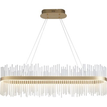Endon 104082 - Dimbare LED-pendellamp aan kabel ADRIEL LED/47W/230V 3000K goud/helder