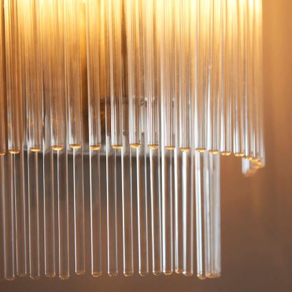 Endon 104114 - Wandlamp MARIETTA 1xE14/6W/230V glanzend chroom/doorzichtig