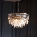 Endon 104530 - Kroonluchter met ketting 9xE14/6W/230V glanzend chroom