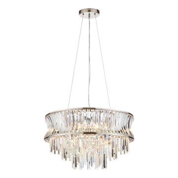 Endon 104530 - Lustre suspendu sur chaîne 9xE14/6W/230V chrome brillant