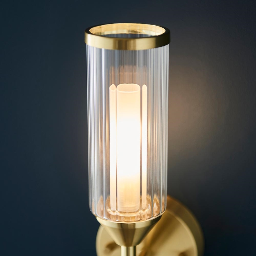 Endon 106258 - Wandlamp TOUR 1xG9/3W/230V messing