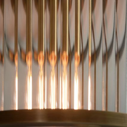 Endon 106265 - Plafondlamp RIDGETON 1xE27/10W/230V messing