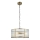 Endon 106282 - Kroonluchter met ketting RIDGETON 3xE14/6W/230V messing