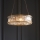Endon 106811 - Gouden kroonluchter aan ketting 6xE14/6W/230V