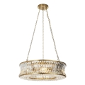Endon 106811 - Lustre à chaîne 6xE14/6W/230V doré