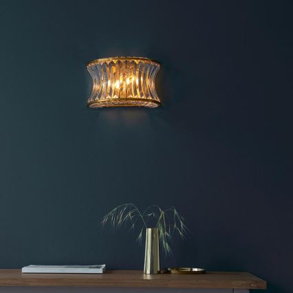 Endon 106812 - Applique murale 2xE14/7W/230V dorée