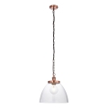 Endon 106895 - Koperen hanglamp aan ketting HANSEN 1xE27/10W/230V