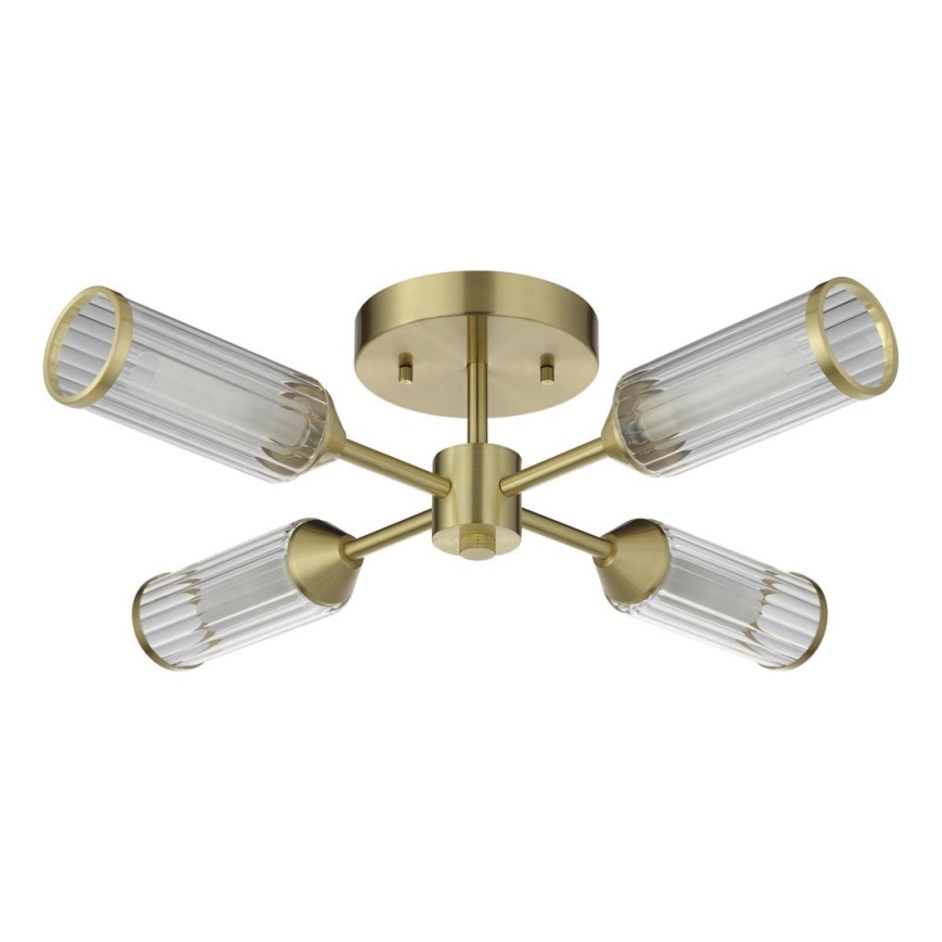 Endon 106946 - Plafonnier TOUR 4xG9/3W/230V laiton