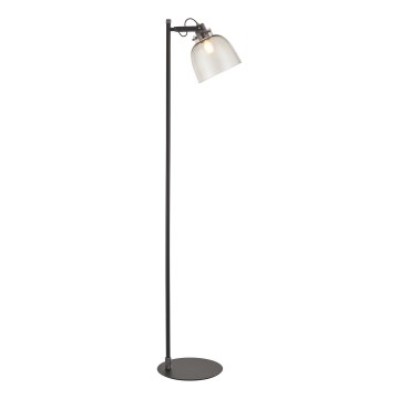 Endon 107013 - Staande Lamp URBAN 1xE27/10W/230V zwart/gerookt