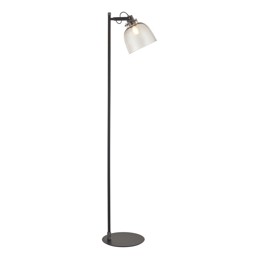 Endon 107013 - Staande Lamp URBAN 1xE27/10W/230V zwart/gerookt