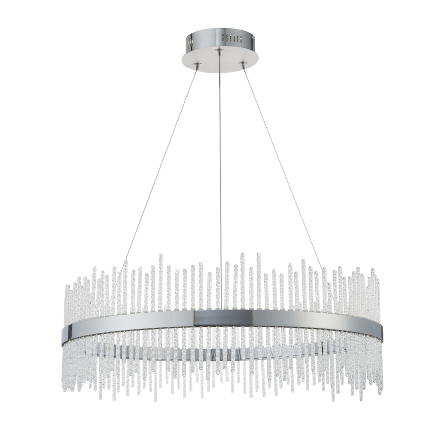 Endon 107108 - LED-hanglamp aan kabel LED/56W/230V 3000K glanzend chroom