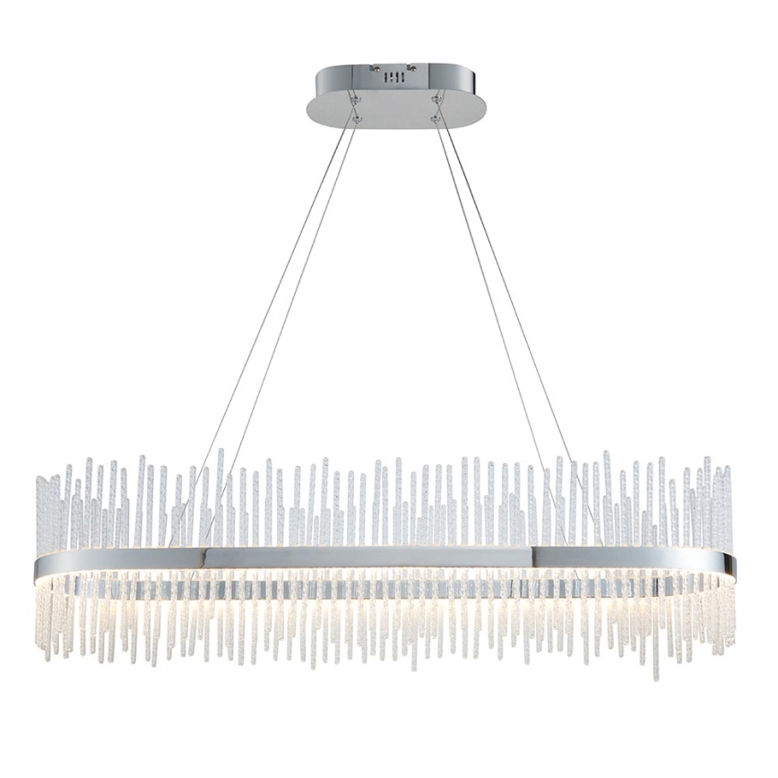 Endon 107109 - LED-kroonluchter aan kabel LED/47W/230V 3000K glanzend chroom