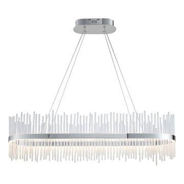 Endon 107109 - Suspension LED sur câble LED/47W/230V 3000K chrome brillant
