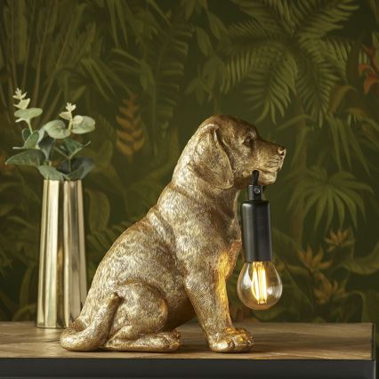 Endon 107364 - Tafellamp PUPPY 1xE14/7W/230V goud