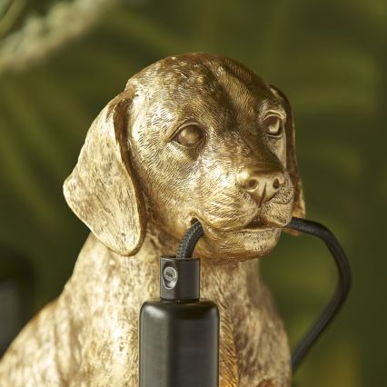 Endon 107364 - Tafellamp PUPPY 1xE14/7W/230V goud