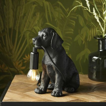 Endon 107365 - Tafellamp PUPPY 1xE14/7W/230V zwart