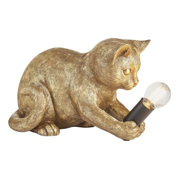 Endon 107389 - Tafellamp KITTEN 1xE14/7W/230V goud