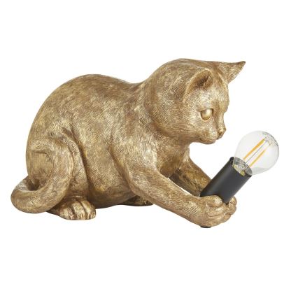 Endon 107389 - Tafellamp KITTEN 1xE14/7W/230V goud
