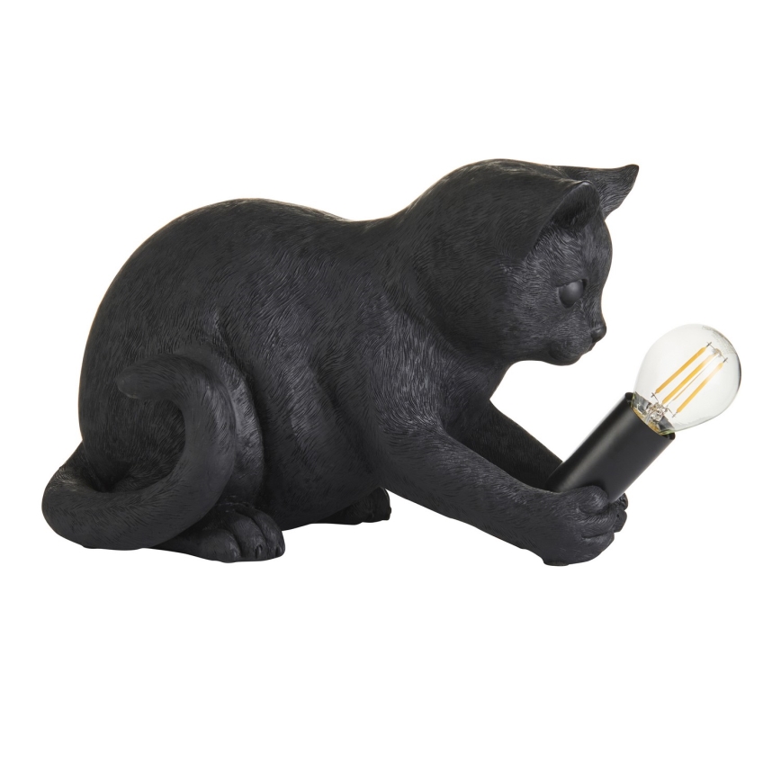 Endon 107390 - Tafellamp KITTEN 1xE14/7W/230V zwart
