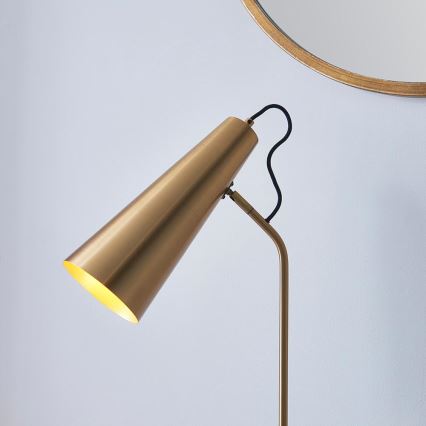 Endon 107527 - Lampe de table KARNA 1xE27/10W/230V laiton