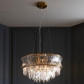 Endon 107785 - Suspension sur câble 9xE14/6W/230V dorée