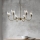 Endon 107791 - Suspension à chaîne 6xE14/6W/230V laiton
