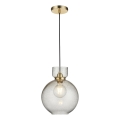 Endon 107948 - Hanglamp aan kabel 1xE27/10W/230V goud/rookgrijs