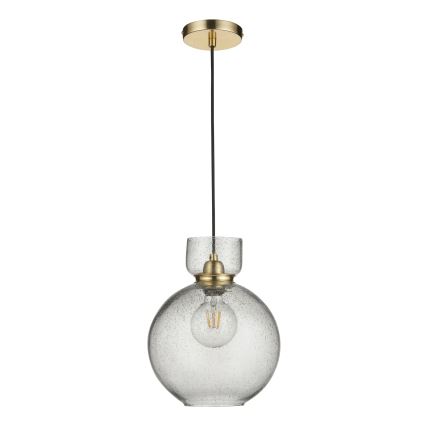 Endon 107948 - Hanglamp aan kabel 1xE27/10W/230V goud/rookgrijs