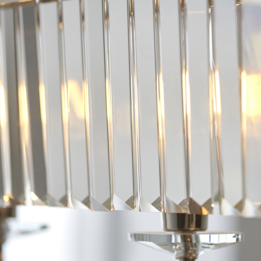 Endon 109058 - Lustre sur chaîne 4xE14/6W/230V, finition chrome poli