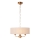 Endon 110723 - Suspension chaîne HIGHCLERE 3xE14/40W/230V beige/laiton