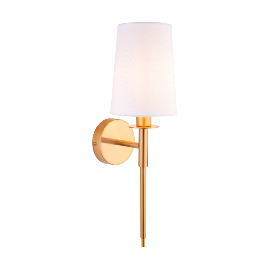 Endon 110738 - Wandlamp 1xE14/6W/230V wit/goud