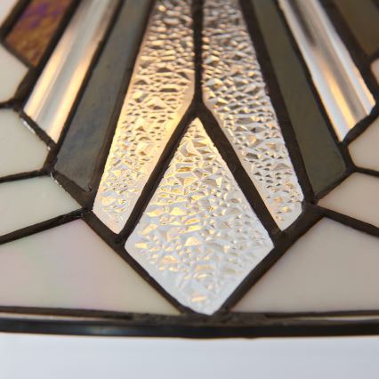 Endon 111922 - Lustre suspendu sur chaîne Tiffany ASTORIA 3x E27/10W/230V Ø 48 cm