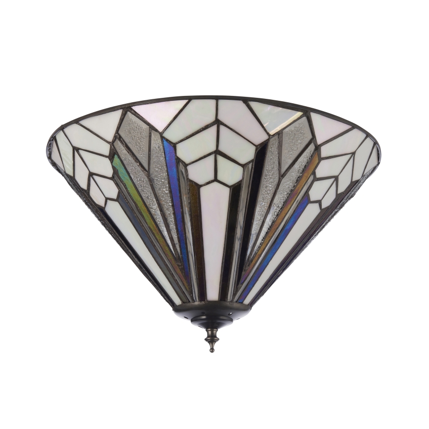 Endon 112191 - Tiffany-plafondlamp ASTORIA 2xE27/60W/230V Ø 40 cm