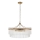 Endon 112574 - Kroonluchter aan ketting MARIETTA GRAND 7xE14/7W/230V messing/helder
