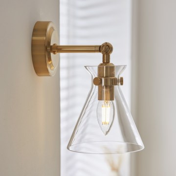 Endon 112861 - Wandspot HARLOW 1xE14/7W/230V goud
