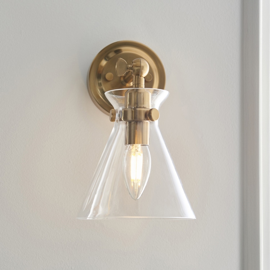 Endon 112861 - Wandspot HARLOW 1xE14/7W/230V goud
