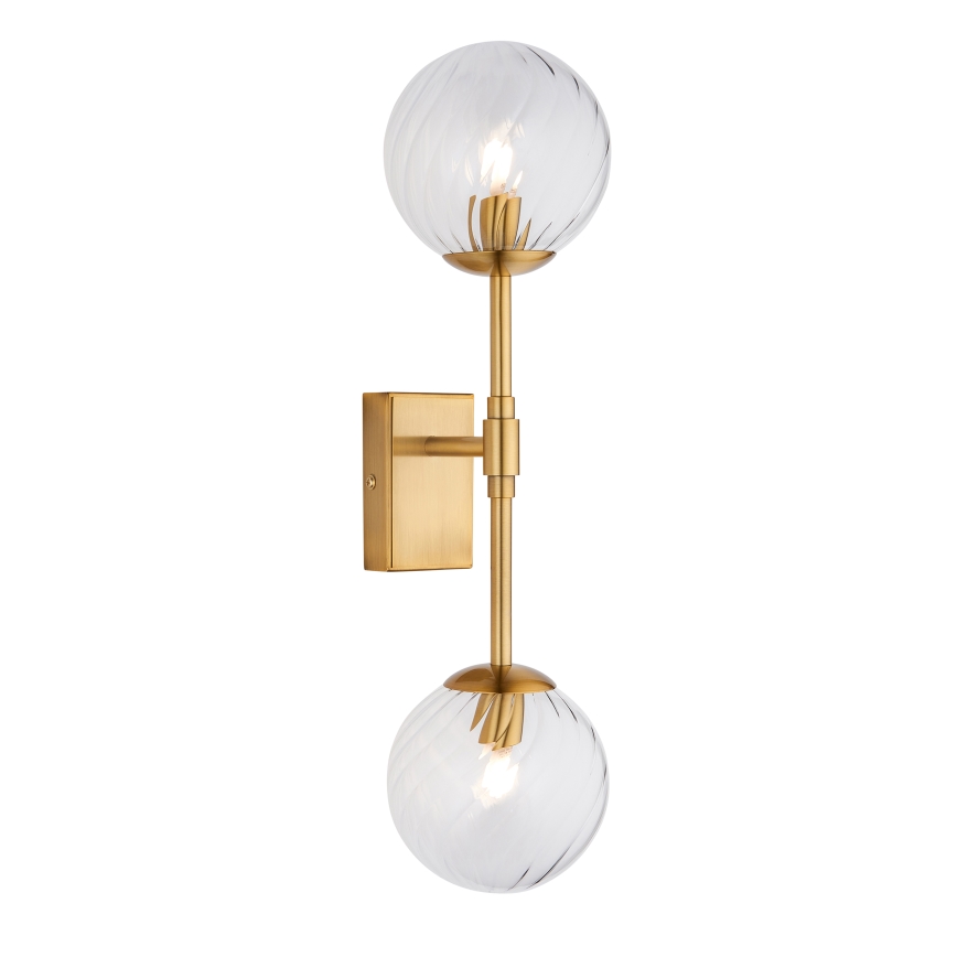 Endon 114042 - Applique murale 2xG9/3,2W/230V dorée