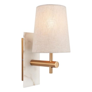 Endon 114200 - Wandlamp 1xE14/7W/230V beige/goud